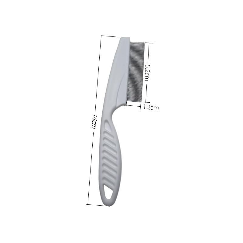 Product Introduction of Pet flea comb, dense tooth needle comb, dog and cat flea comb 4