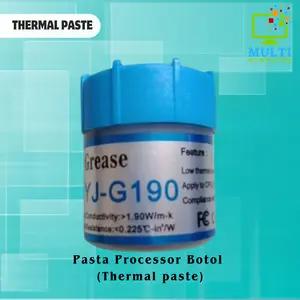 Thermal pasta botol pasta procesor ns heatsink Grey Laptop Komputer