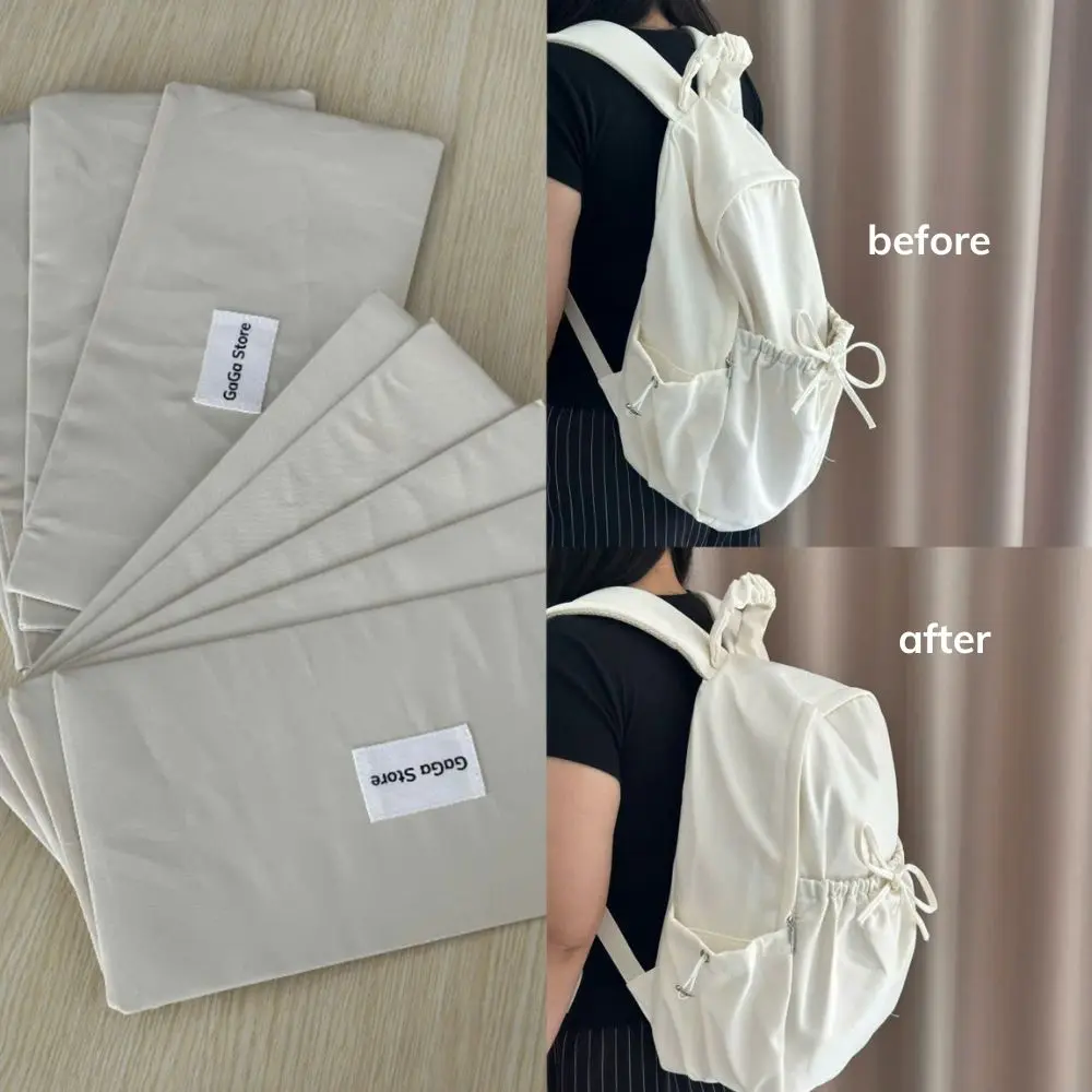 Tấm lót đáy balo giúp chống xụ phần đáy balo khi để nhiều sách vở