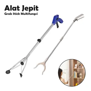 Tongkat Penjepit Multifungsi Grab Stick Alat Ambil Sampah Botol Tangkap Serangga & Anti Karat