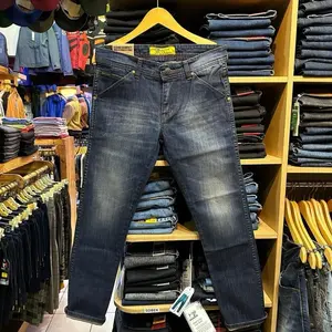 MC WISCER Celana Panjang Jeans Pria Terbaru Denim Stretch Bahan Berkualitas Tinggi Pola Polos Elegan Tampilan Keren Nyaman untuk Musim Panas