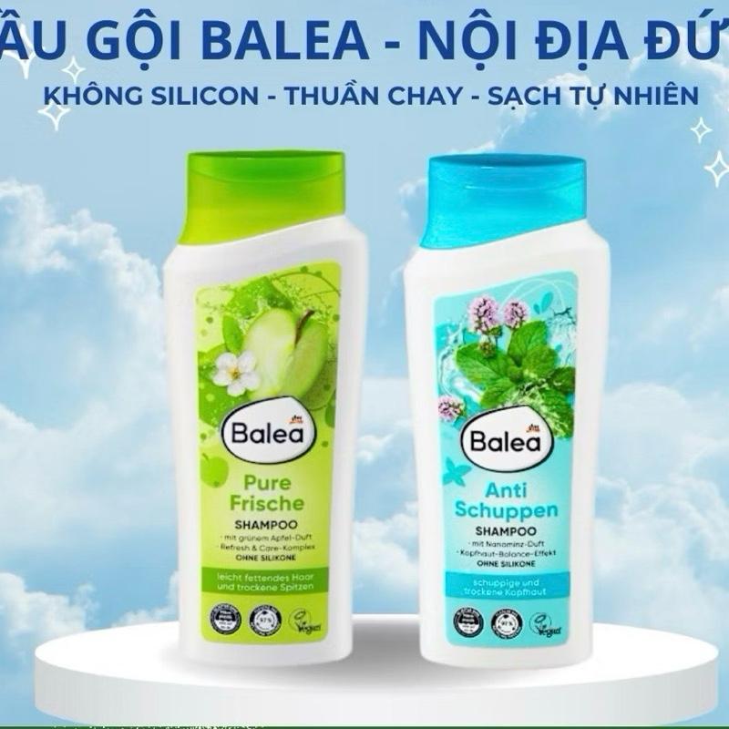 Dầu gội đầu Balea Đức 300ml – Không silicon, thuần chay, chứa vitamin B3 & B5, sạch tự nhiên