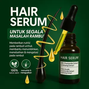 [TERMURAH] Hair Serum - Ampuh Mengatasi Rambut Rontok dan Kering isi 20 ml