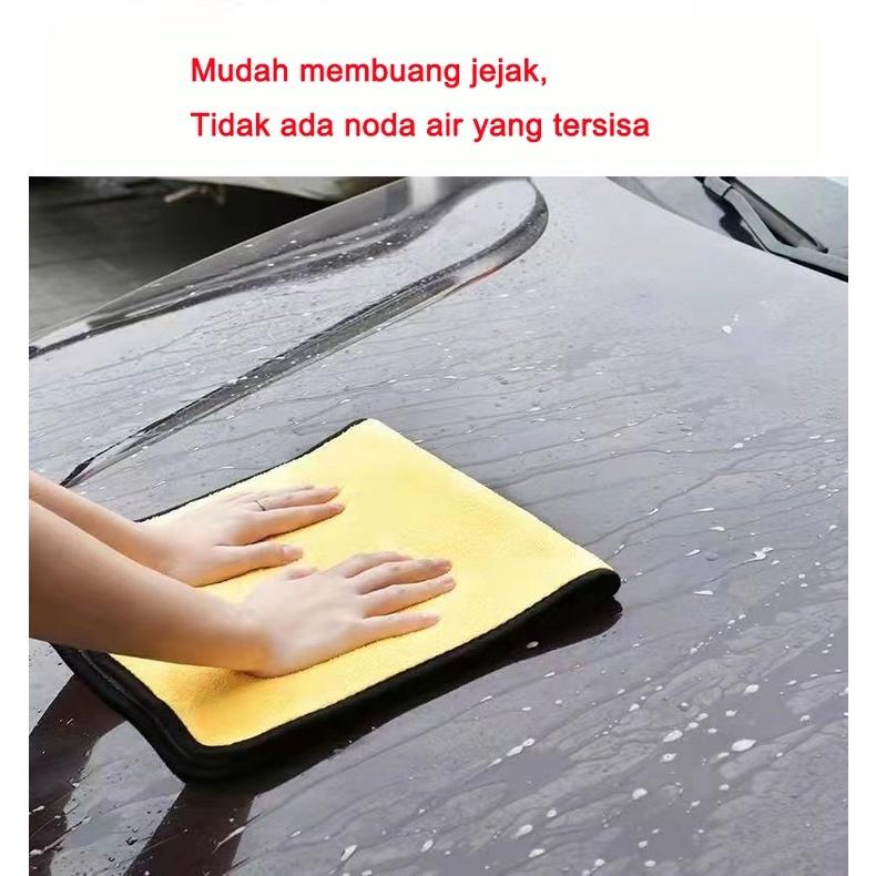 KAIN LAP MICROFIBER MOBIL MOTOR  2 SISI MULTIFUNGSI  30X30CM COD 4