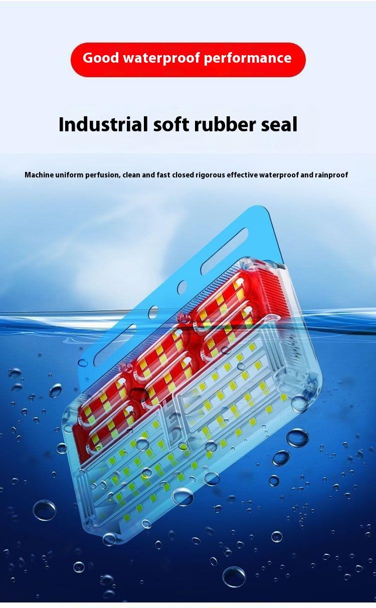 Product Introduction of 1Pcs Big Truck 24V Led High Light Waterproof Side Light Trailer Side Light Side Light Waist Light Astern Turn Super Bright Side Light 12