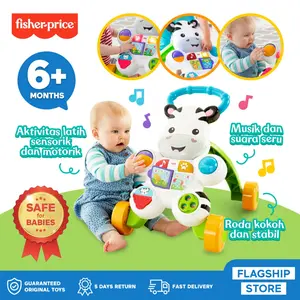 FISHER PRICE Learn with Me Zebra Walker Mainan Latihan Jalan Bayi