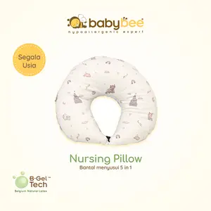 Babybee Nursing Pillow - Bantal Molded Latex Menyusui Atau Tummy Time