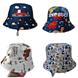 Topi bucket anak / hat bucket anak motif karakter / topi buket anak