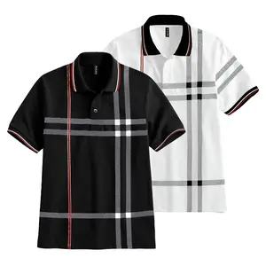 Kaospolos - Kaos Kerah Polo Shirt Distro Motif Lengan Pendek Pria Katun Pique Size L XL