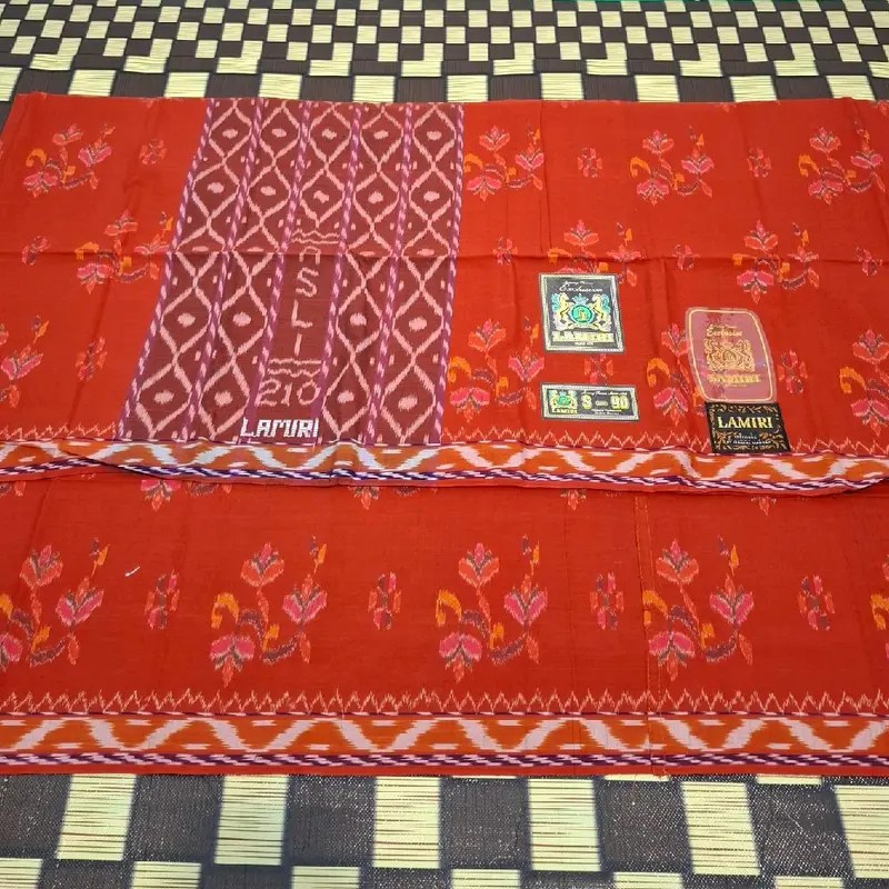 Sarung LAMIRI  MST Bahan Mesres Bahan Lembut Jahit Tengah  Muslim Dewasa 1