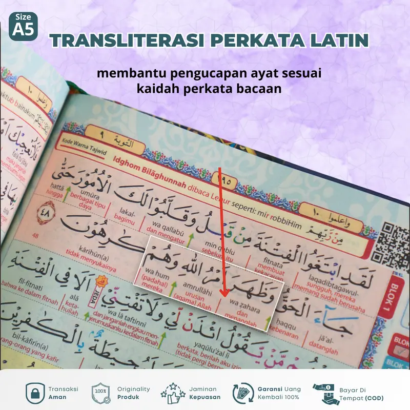 Quran Custom Nama by Nadira.id Ukuran A5 5