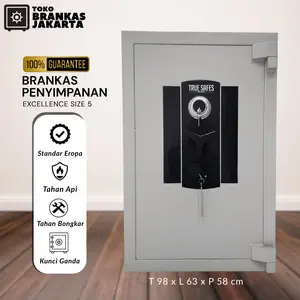 Brankas Tinggi 1 Meter True Safes Excellence Size 5 brankas uang besar brankas emas dokumen tahan api tahan bongkar brankas safetybox bukan bekas second bukan brankas digital fingerprint
