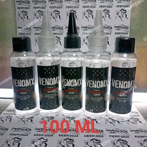 VENOMX Fluid / Minyak refill kemasan 60 / 100 / 250 ML botol kerucut & ulir (NON COD)