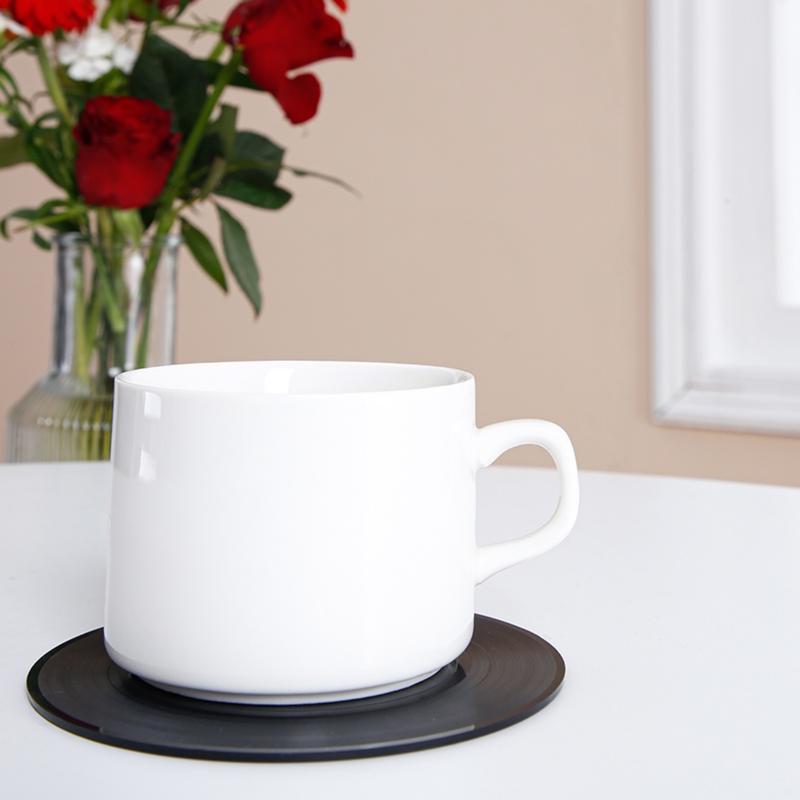 Đế Lót Ly Trà Ghi Âm Chống Trượt, Retro Vinyl CD Cách Nhiệt Placemat / Cốc Lót Ly Thích Hợp Cho Gia Đình, Nhà Hàng Và Quán Bar / Placemat Chịu Nhiệt Để Trang Trí Bàn 2