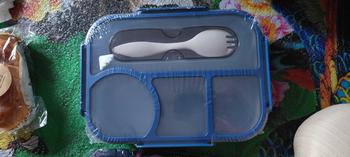 Product Review of LUNCH BOX 3 & 4 SEKAT FREE SPORK I LUNCH BOX BPA FREE I KOTAK BEKAL DENGAN SEKAT from W**a 1
