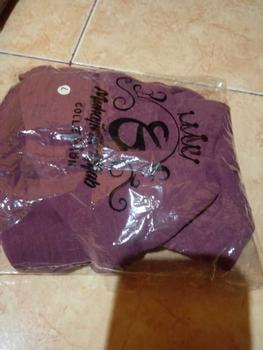 Product Review of (71k Get 3) Kerudung Instan Bergo Maryam Tali Non Pad Crinkle Airflow Size L - Muhajirin Hijab muslim syari Nyaman Panjang from b**k g**o 1