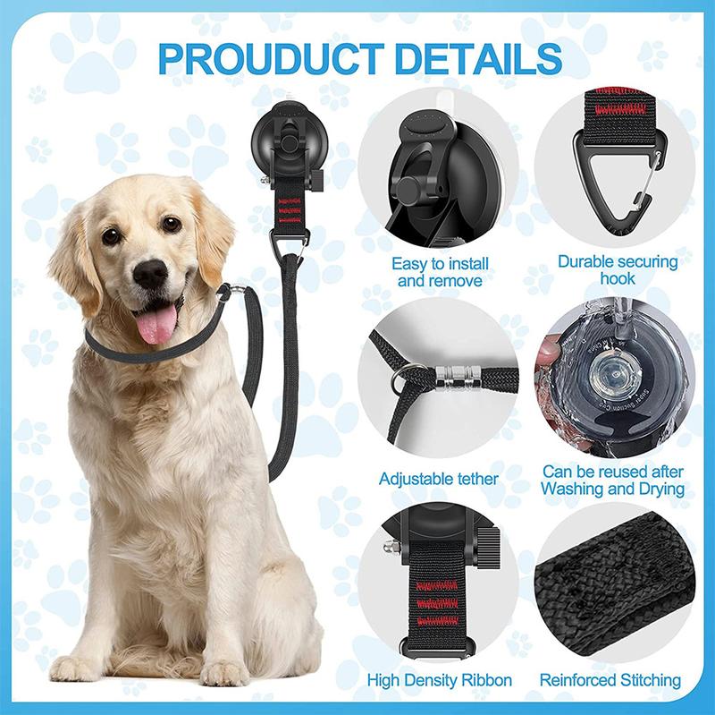 Product Introduction of Adjustable pet grooming sling for cats and dogs for bathing, trimming and drying, fixed sling for pets, trimming and drying, traction sling for dog grooming table, safe and stable pet supplies 20