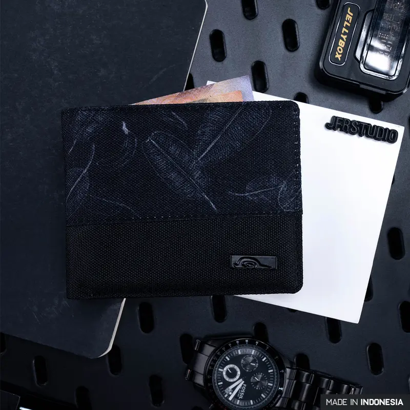 JFR Bakara Wallet - Dompet Pria Bahan Kanvas JP66 4