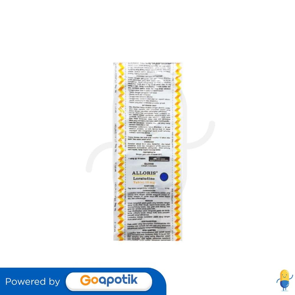 ALLORIS 10 MG STRIP 10 TABLET