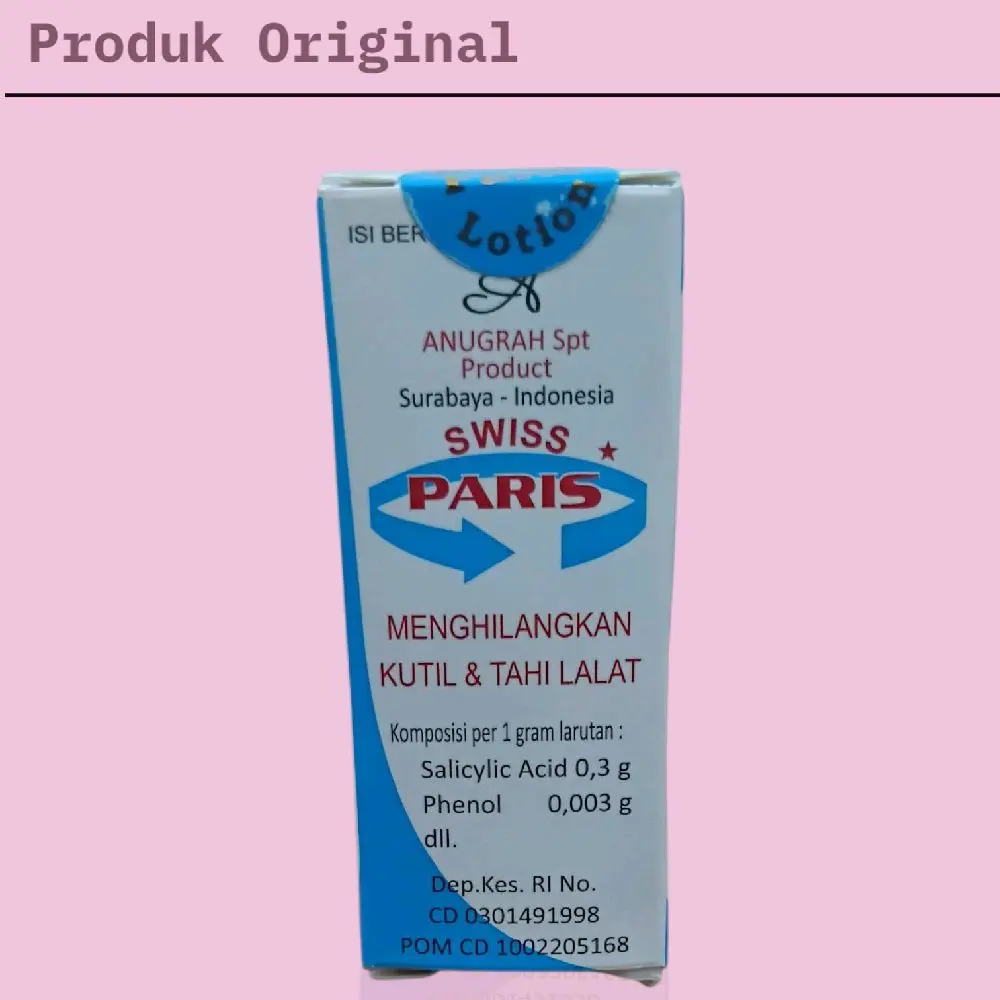 Swiss Paris Salep Penghilang Kutil & Tahi Lalat Original - COD Pesan Dulu Bayar di Rumah - BADAN POM Terdaftar