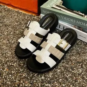 Sandal Wedges Wanita Terbaru Kekinian Korean Style