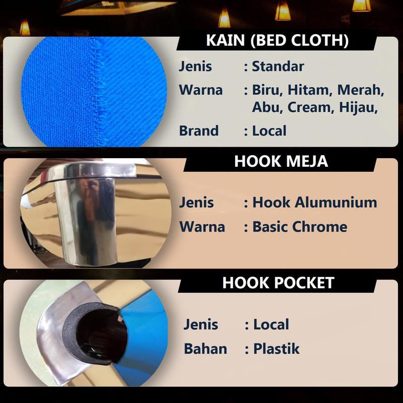 ANTASENA - Meja Billiard 9 Feet Lokal Kualitas Import 2