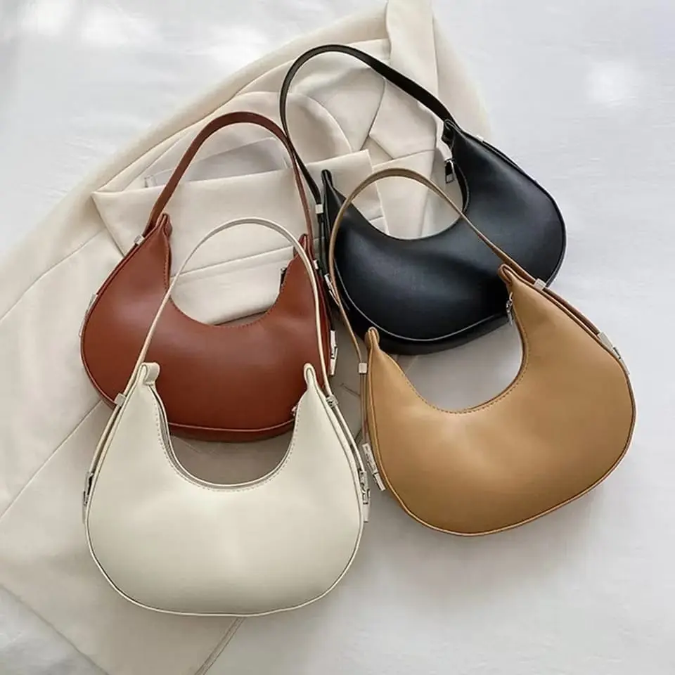 Mats.id Tas selempang bahu wanita Terbaru murah MOON BAGS Kekininan bag shoulder Cewek