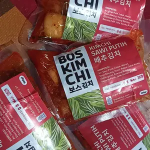 Boskimchi Kimchi Sawi 100 gr Kemasan Vakum