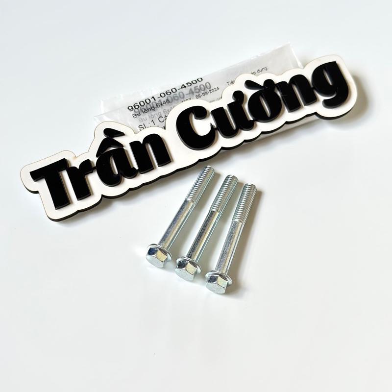  Ốc bắt củ đề gắn Wave  Dream future  Rs100 3 chi tiết phụ tùng 