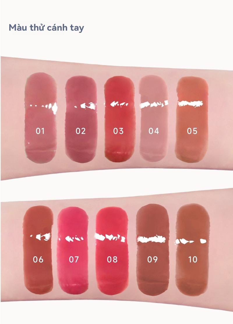 Product Introduction of Son Kem Hai Đầu AZTK, Gương, Dưỡng Ẩm, Nhung, Bùn Môi, Son Môi, Dán Đậu Quế, Son Bóng Học Sinh, Dành Cho Nam Và Nữ Trang Điểm Mỹ Phẩm Cosmetic Women 7