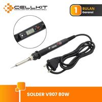 Gambar CELLKIT Paket Solder V907 80Watt Lengkap (Solder V907, Fluk Kotak, Pita 3MM, Pembersih Ujung Solder) dari CELLKIT Kota Surabaya 2 Tokopedia