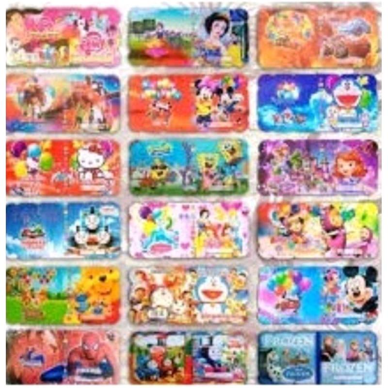 kartu undangan ulang tahun isi 10 pcs kartu ulang tahun karakter anak 0