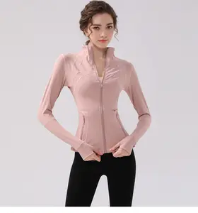 LADIES FASHION Jaket Sport Lengan Panjang Wanita Premium Olahraga Fitness Gym 1198