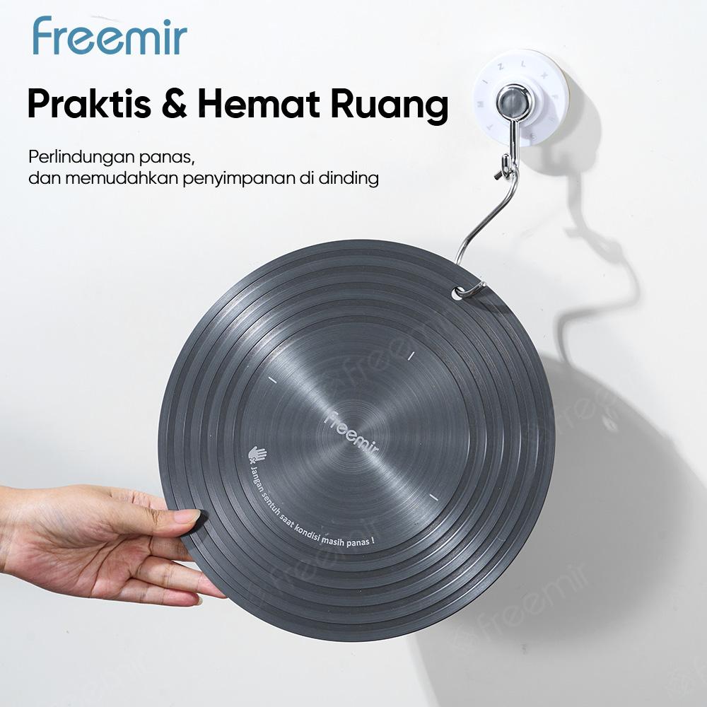 [PROMO] freemir Alas Panci Anti Gosong 23.5cm Plat Panci Panas Merata Tatakan Panci Baja Tebal Kitchenware Premium