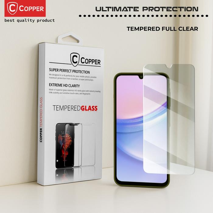 Gambar COPPER Compatible For Realme C30 - Tempered Glass Clear Bening dari Copper Surabaya Kota Surabaya Tokopedia