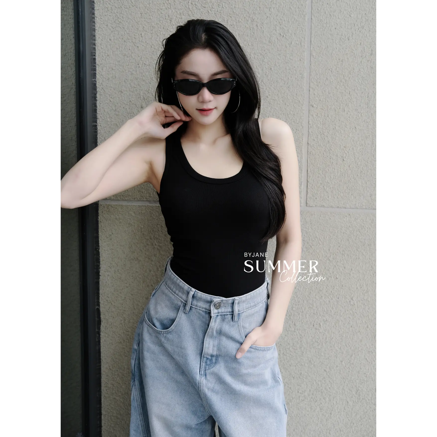[KÈM MÚT/KO MÚT] Áo ba lỗ nữ cotton mát BYJANE áo 2 dây bản to, áo tanktop phù hợp đi tập-012 | BigBuy360 - bigbuy360.vn