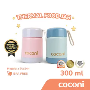 COCONI Thermal Food Jar Thermos | Termos Makan Sup MPASI Anak Bayi 300ml