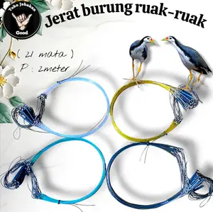 racik jerat burung ruak ruak
