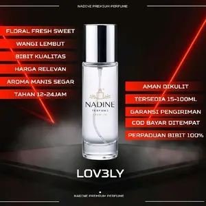Parfum LOV3LY Refill Premium Kualitas Tinggi Aroma Deep Berkualitas Premium Tahan 12-24 Jam