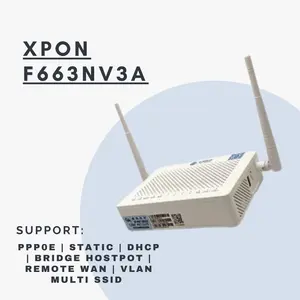 Modem F663NV3a ORI XPON dengan Wifi dan FTTH ONT ONU Bahasa Inggris