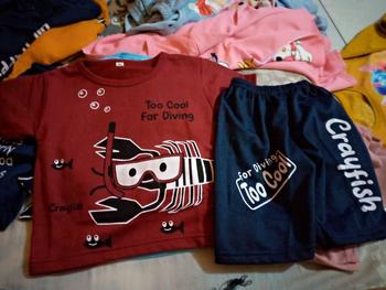 Product Review of PAKET HEMAT 3 STEL / setelan anak cowok 1-4 tahun / setelan baju anak laki laki / kaos baju anak laki from l**n y**i 2