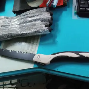 ALLEFIX Gergaji Lipat Portabel 180-300MM dengan Pegangan Silikon Anti Selip - 6674