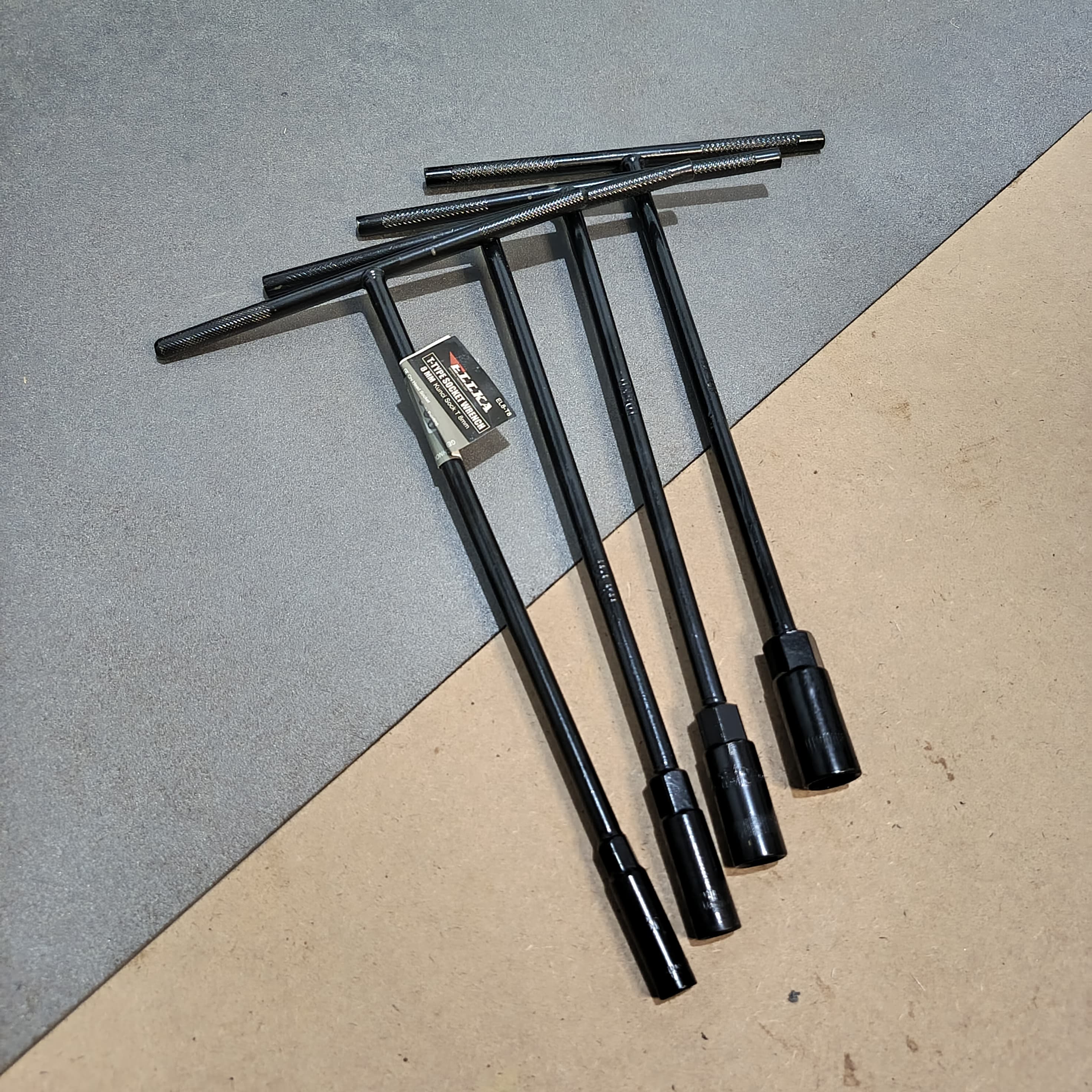 OBRAL !!! 2 Set Tools Kunci Pas / Kunci Sok Shock 10 pcs 8-24mm + Kunci T 4pcs Ukuran 8 10 12 14 mm