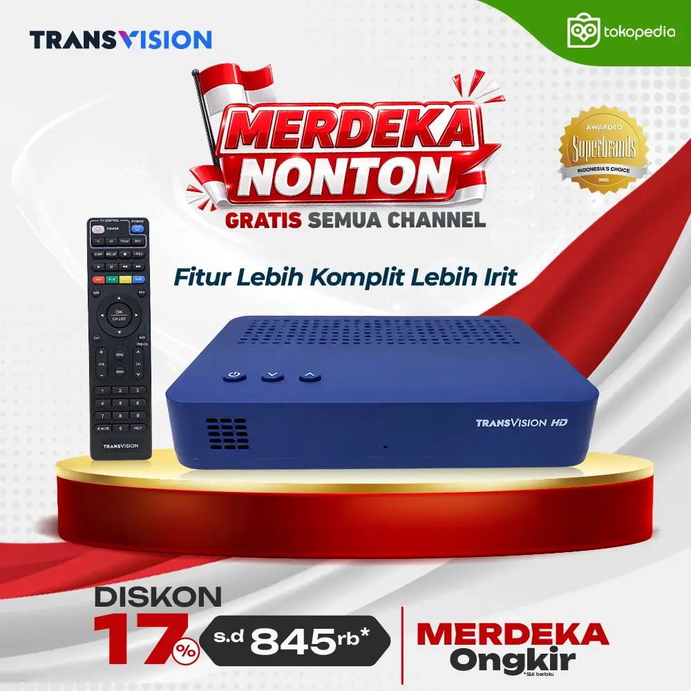 Transvision HD STB Set Top Box Receiver Parabola TV Full HD BONUS ALL CHANNEL