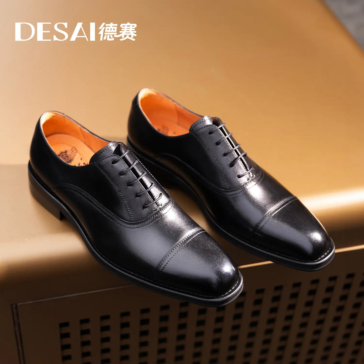 DS92391 New classic men's shoes lace-up gentleman leather shoes custom wedding shoes shoes elegant men's shoes Oxford Black Brown Boy Footwear