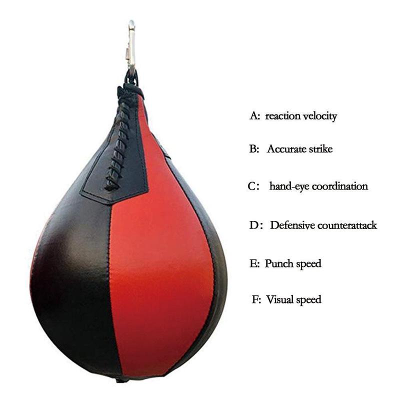 Product Introduction of Boxing Speed Reaction Ball Boxing Fight Ball For Reflex Reaction Training In Head Ball Speed Z4C6 34