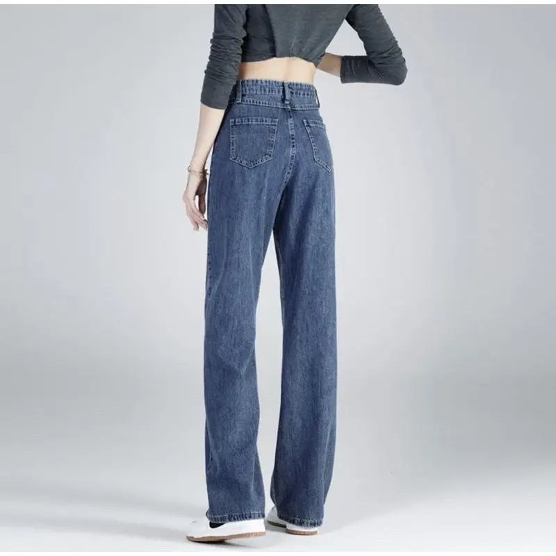 CELANA HIGHWAIST KULOT LOOSE JEANS WANITA/CELANA LOSS/JEANS KEKINIAN Bawahan Panjang 1