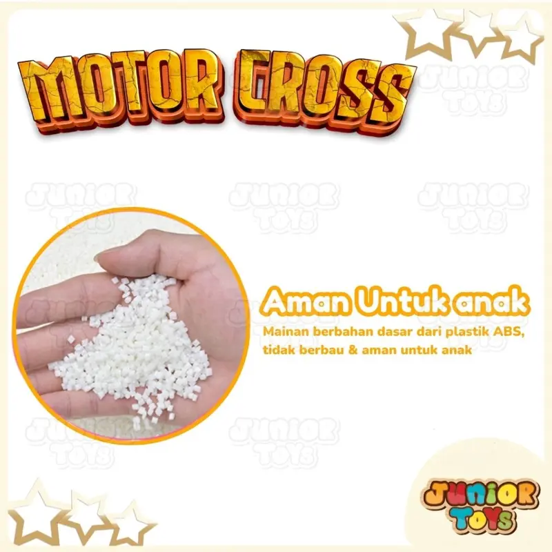 Mainan Motor Cross Anak Mini Trail Motoran Obeng DIY Ganti Ban Finger Bike Toys 5