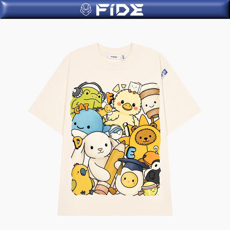 Áo thun FIDE Jelly unisex form rộng nam nữ local brand cổ tròn oversize- AT210