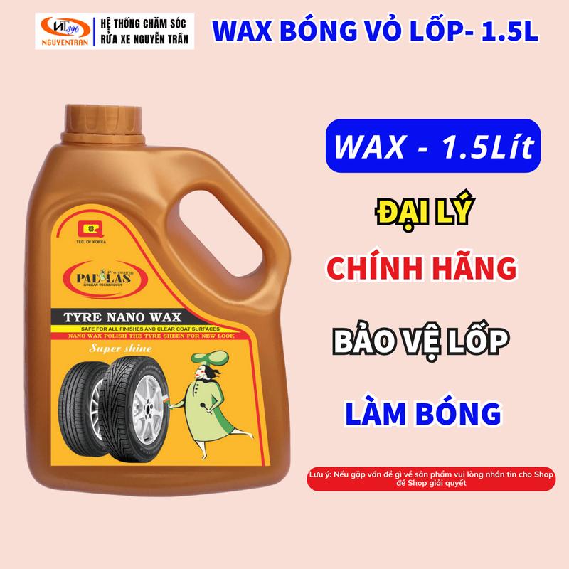 Dung dịch wax bảo dưỡng và đánh bóng vỏ xe lốp Pallas - 1,5 lít